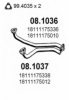BMW 18111175010 Exhaust Pipe